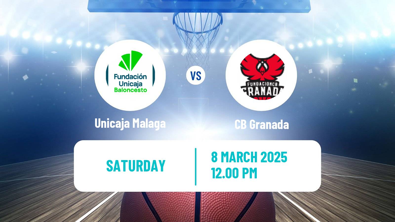 Basketball Spanish ACB League Unicaja Malaga - Granada