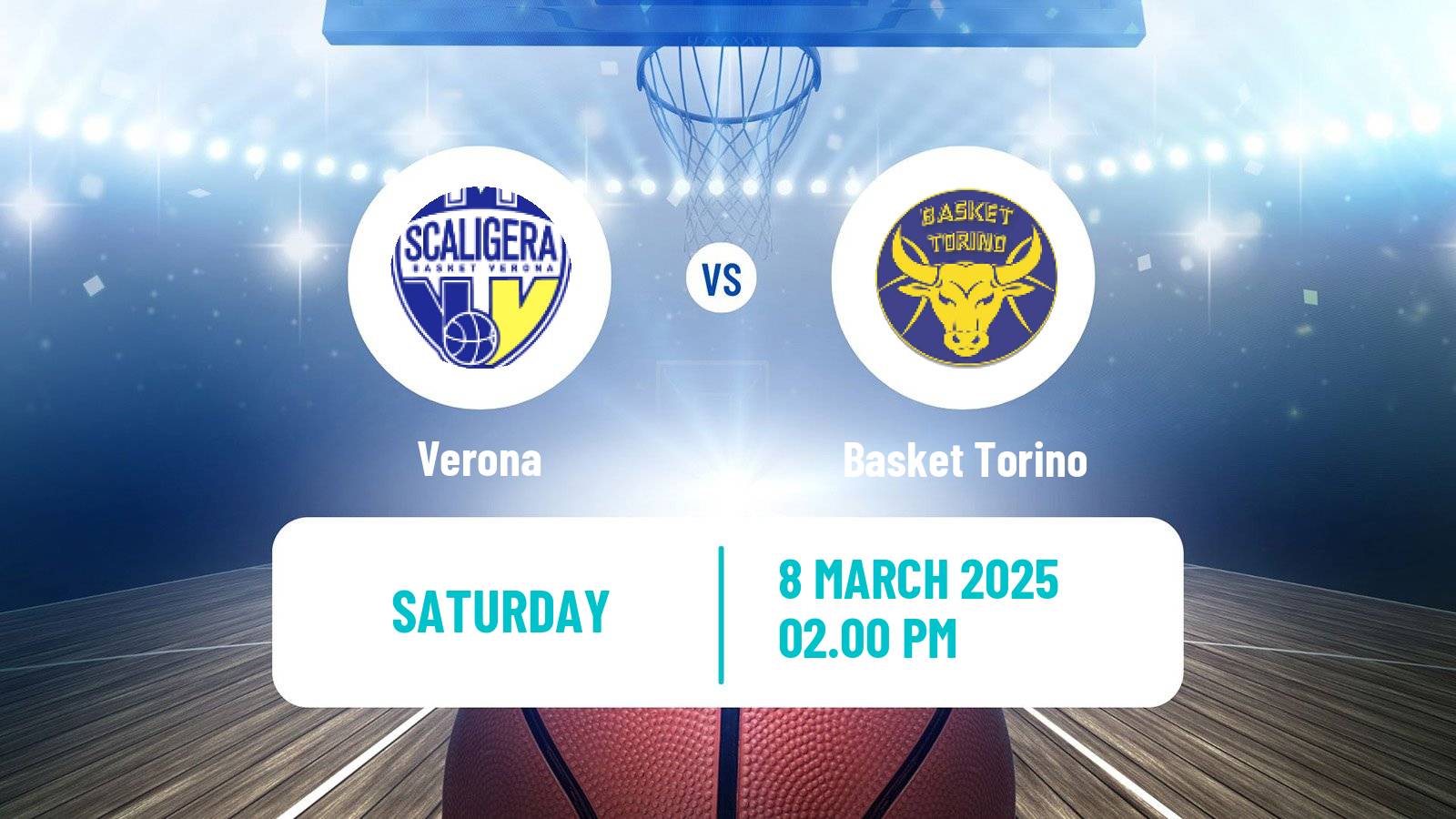 Basketball Italian Serie A2 Basketball Verona - Basket Torino