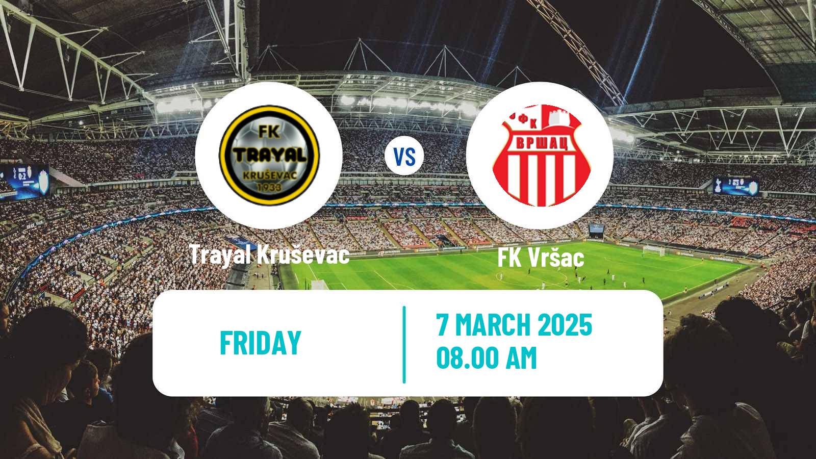 Soccer Serbian Prva Liga Trayal Kruševac - Vršac