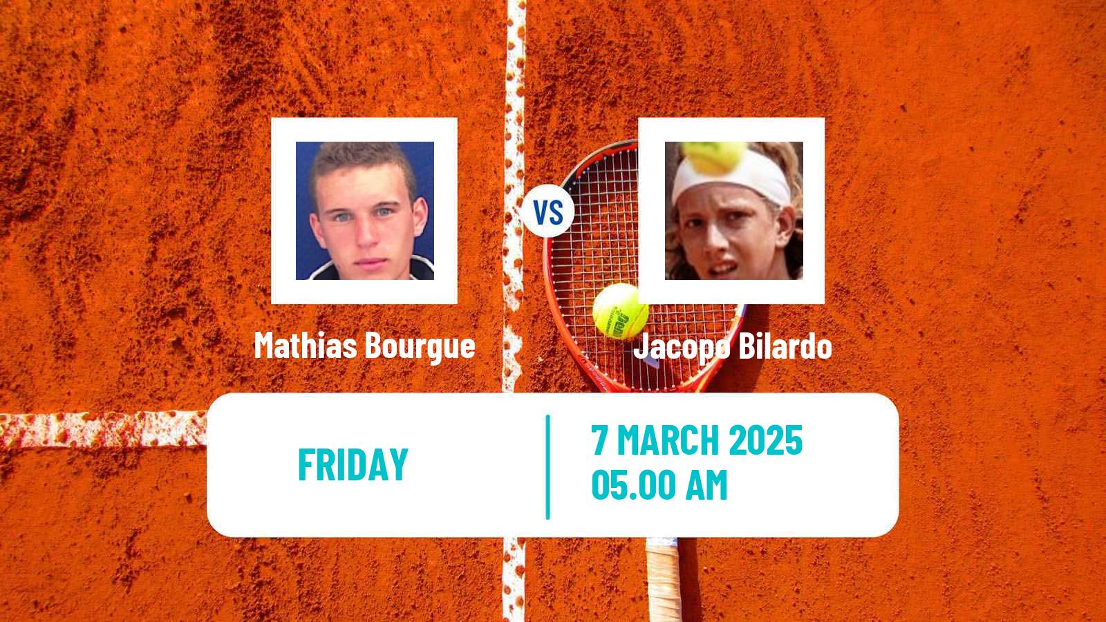 Tennis ITF M15 Poitiers Men Mathias Bourgue - Jacopo Bilardo