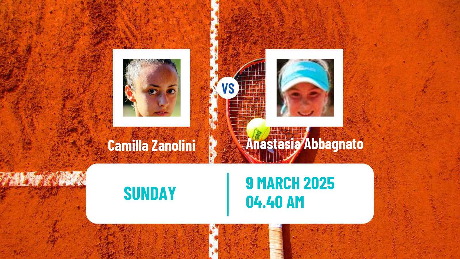 Tennis ITF W35 Solarino Women Camilla Zanolini - Anastasia Abbagnato