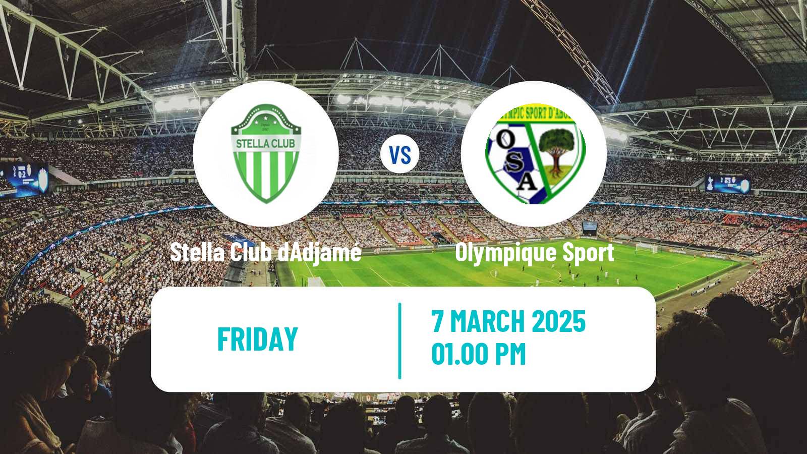 Soccer Cote d`Ivoire Ligue 1 Stella Club dAdjamé - Olympique Sport