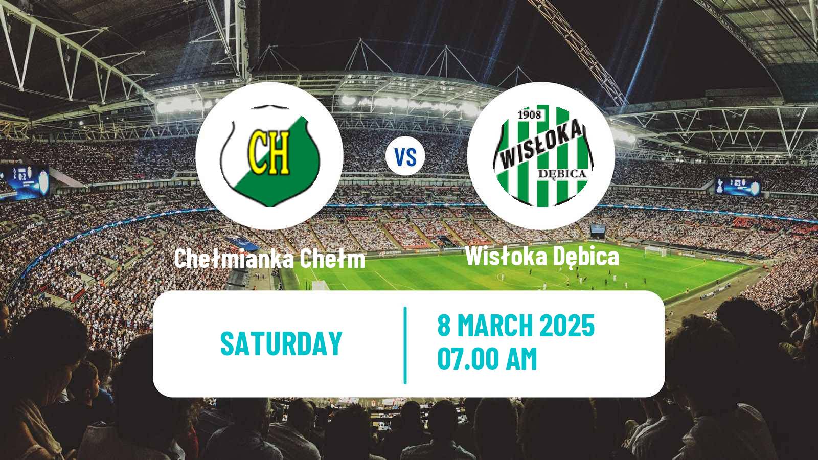 Soccer Polish Division 3 - Group IV Chełmianka Chełm - Wisłoka Dębica