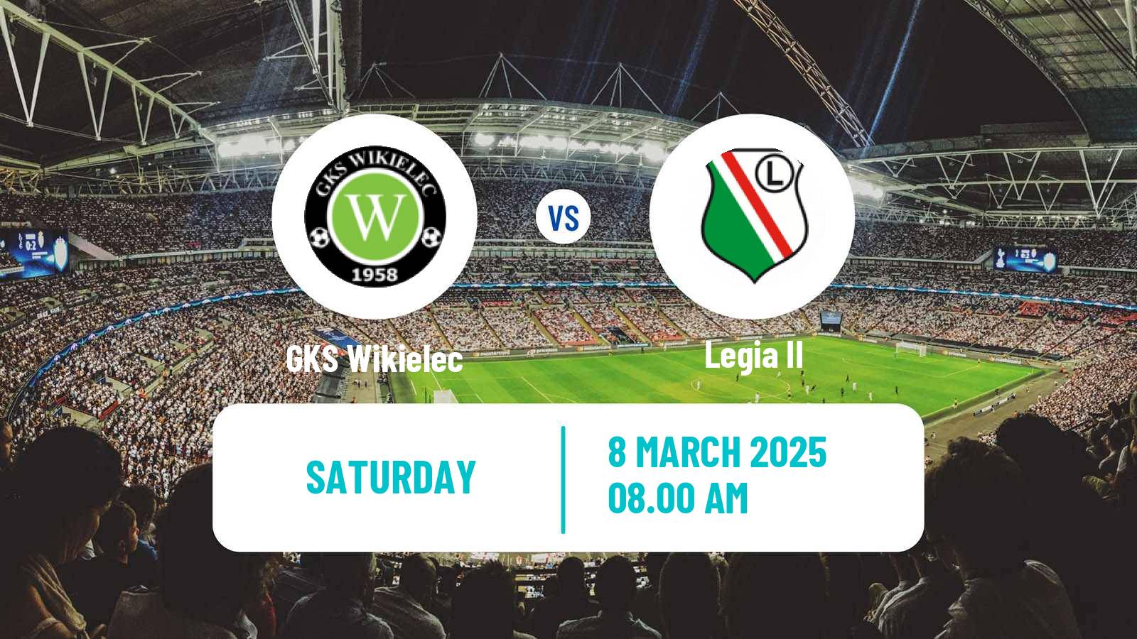 Football Polish Division 3 - Group I Wikielec - Legia II
