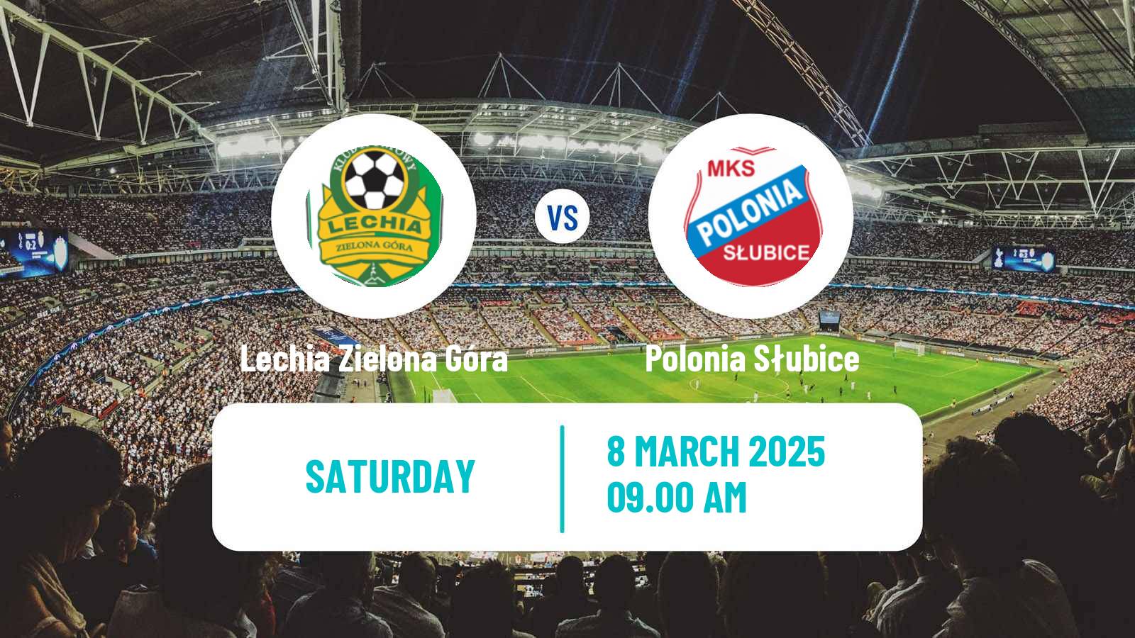 Soccer Polish Division 3 - Group III Lechia Zielona Góra - Polonia Słubice