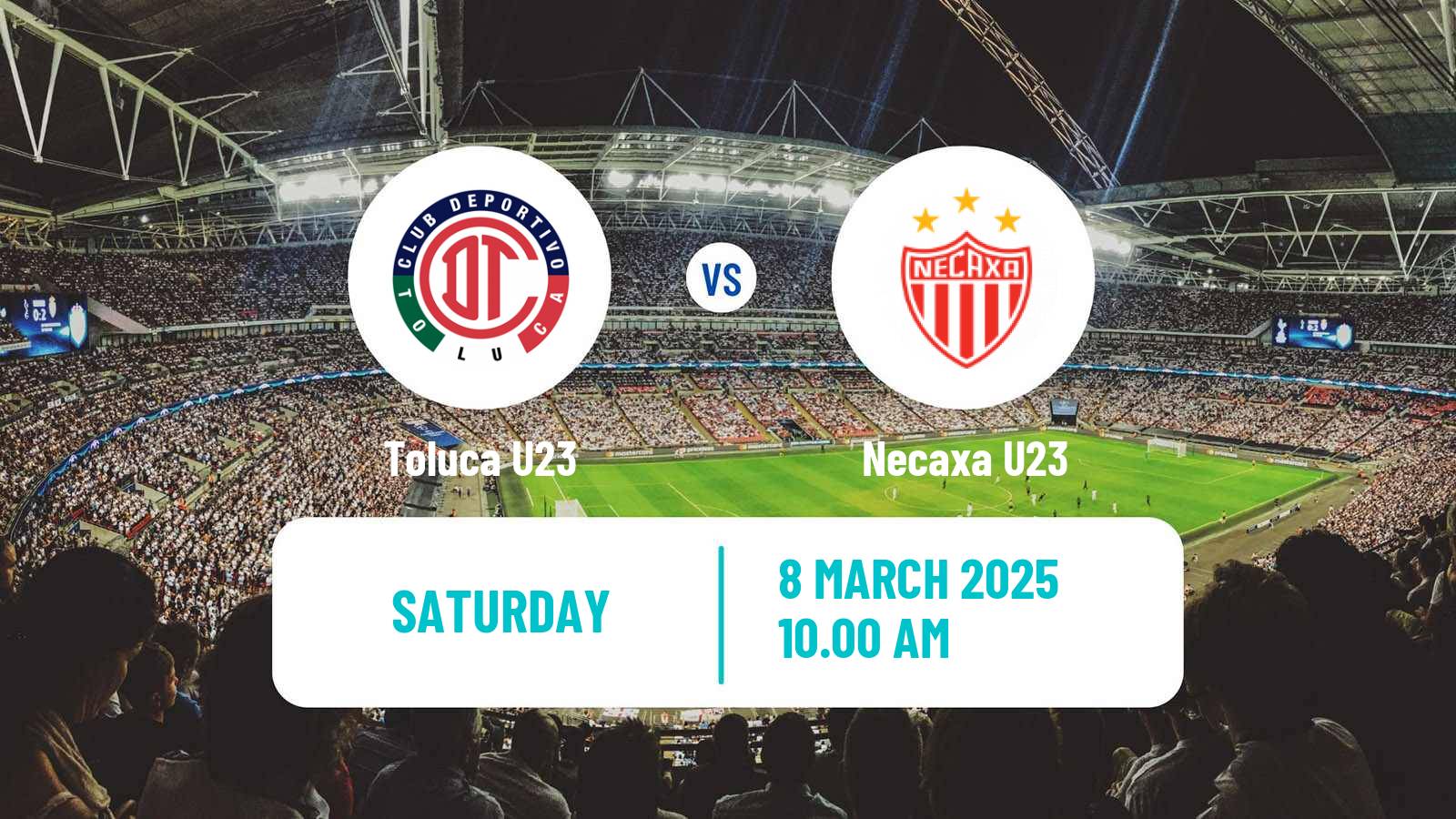 Football Mexican Liga MX U23 Toluca U23 - Necaxa U23
