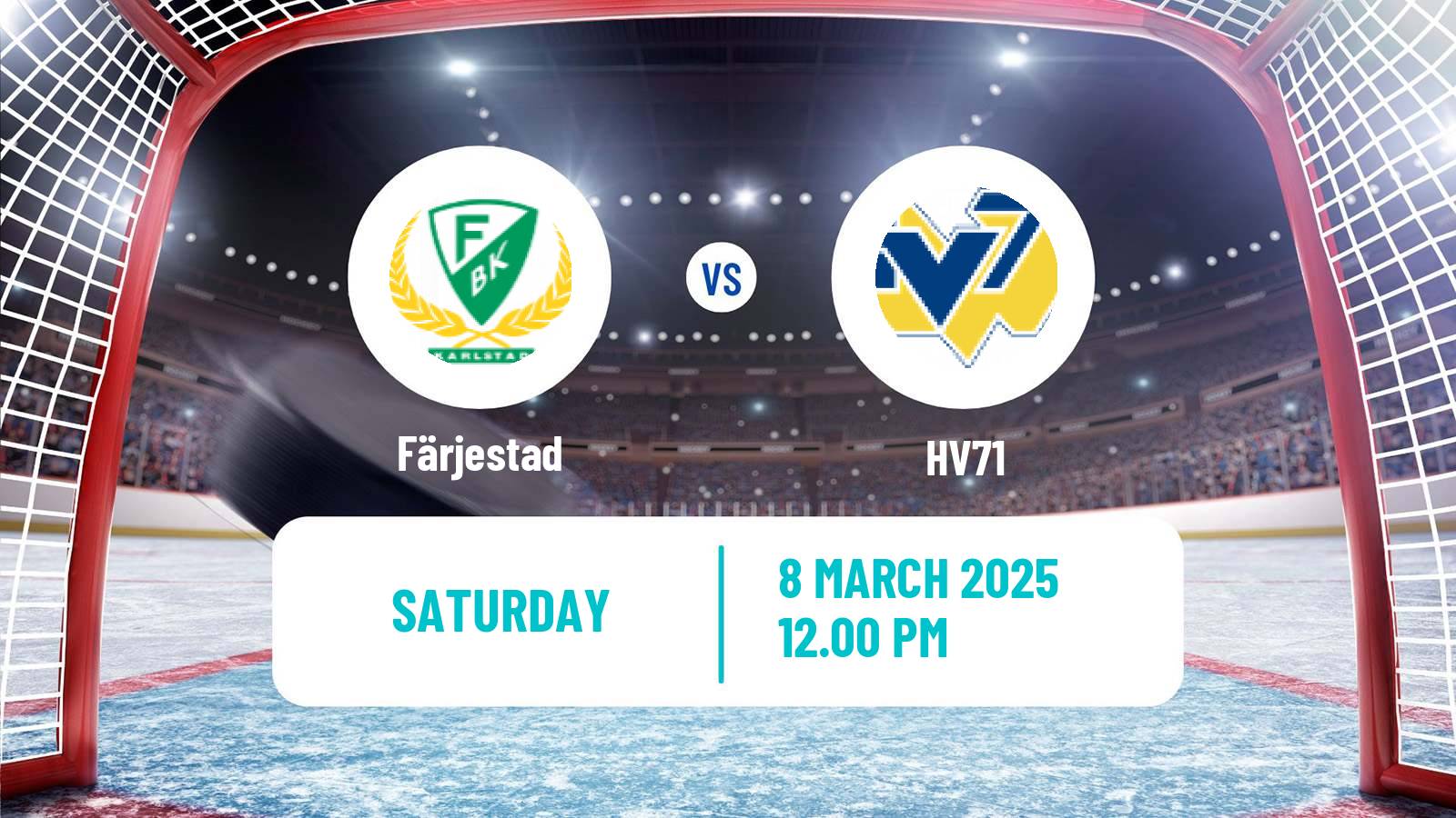 Hockey SHL Färjestad - HV71