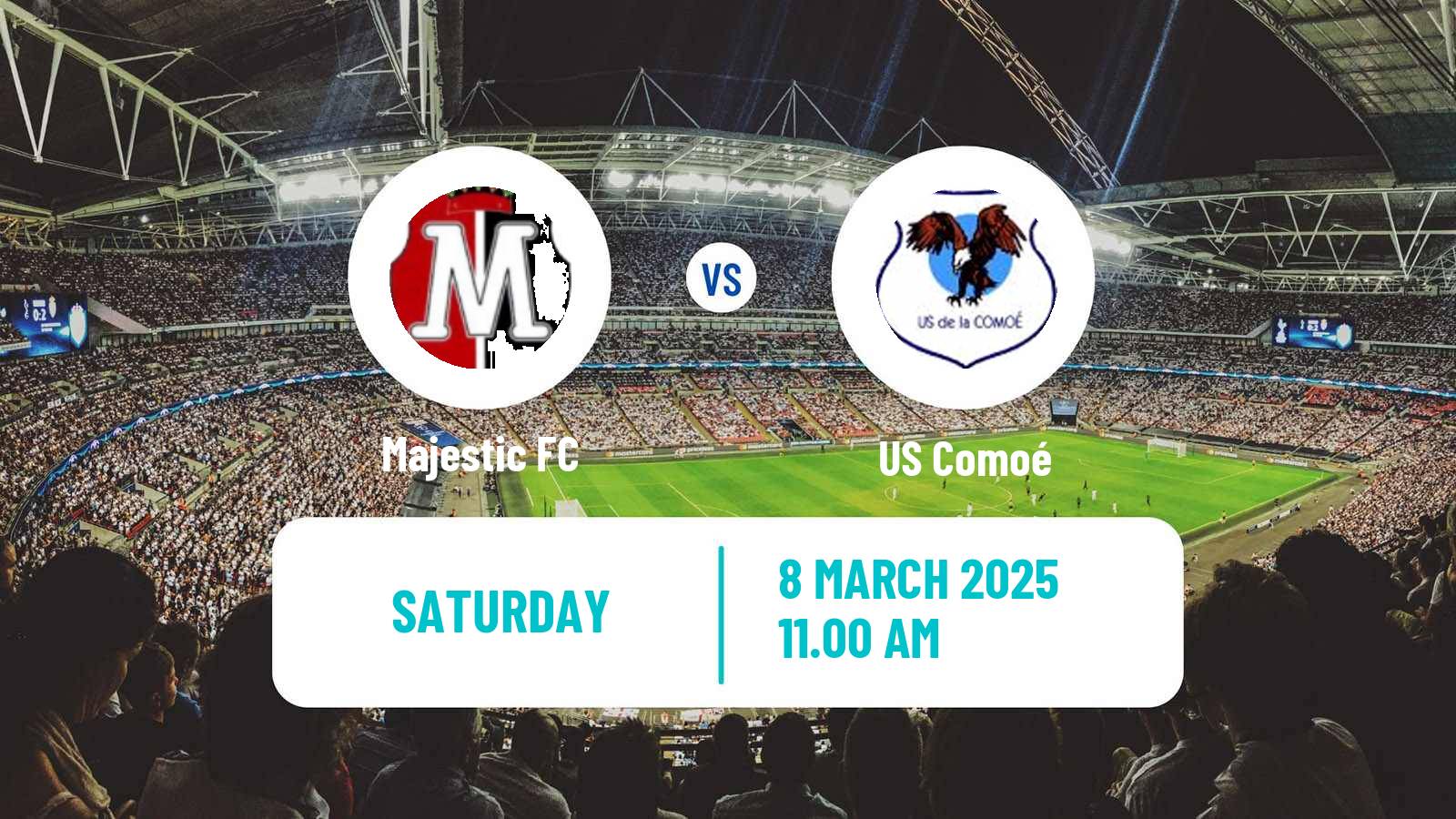 Soccer Burkina Faso Premier League Majestic - US Comoé