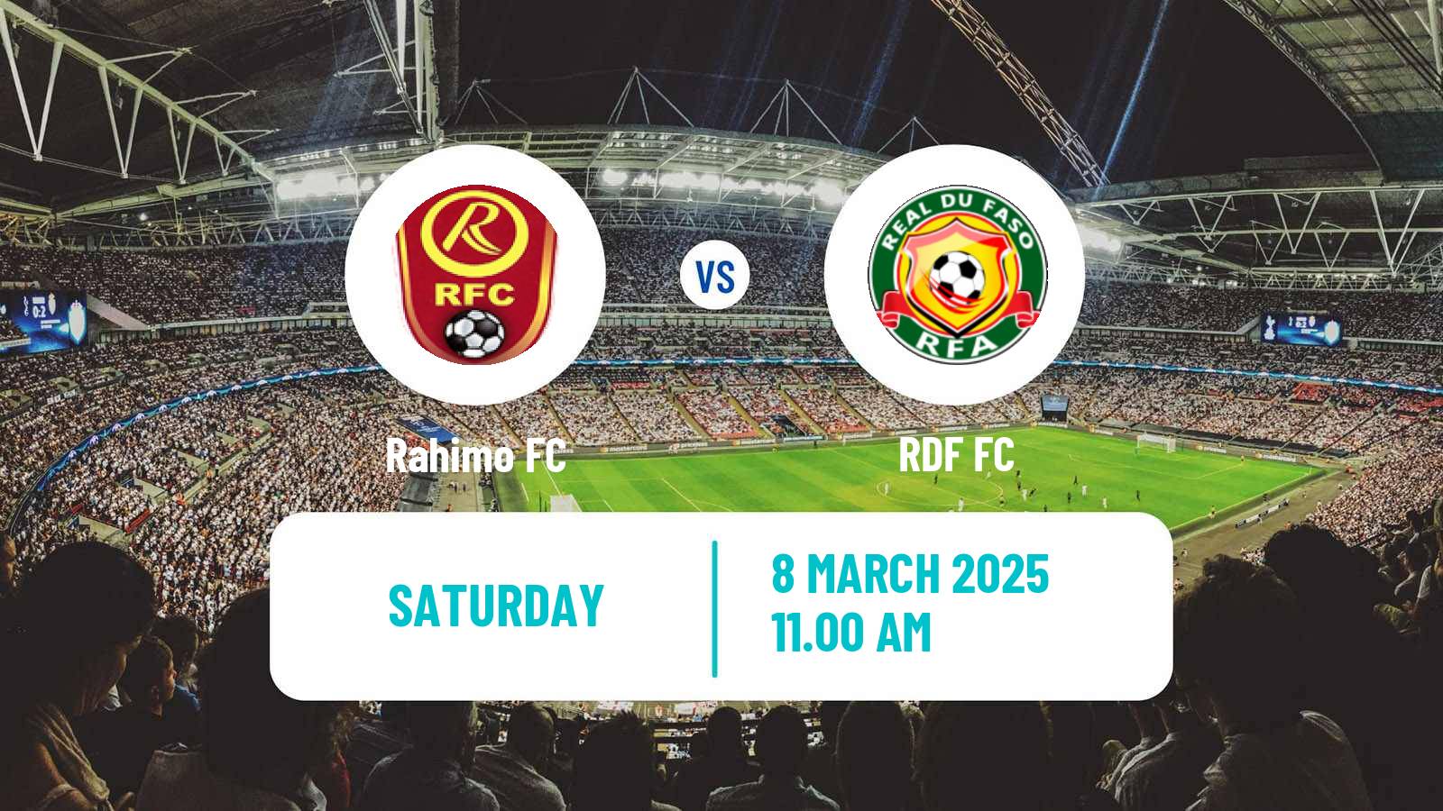 Soccer Burkina Faso Premier League Rahimo - RDF
