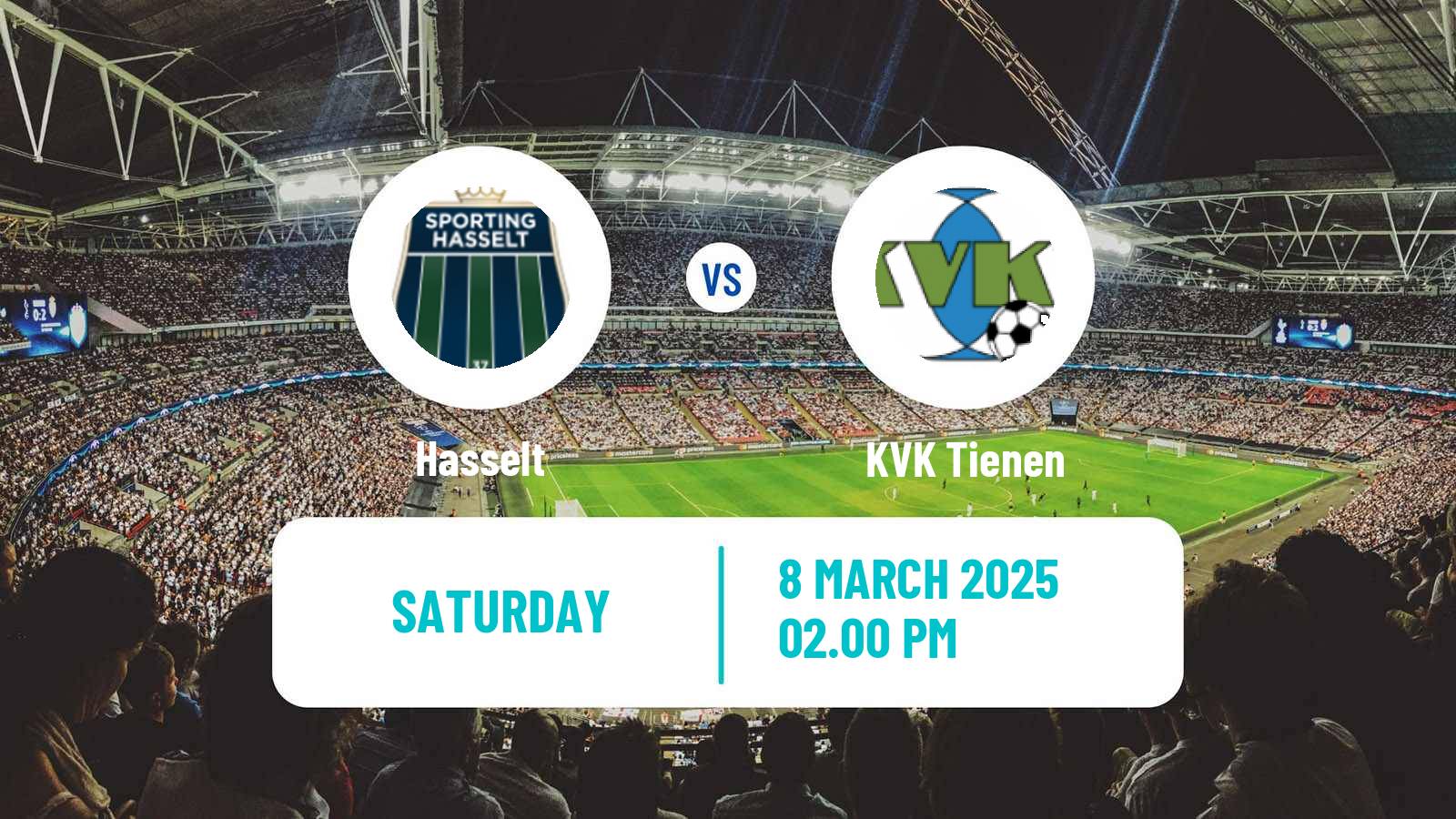 Soccer Belgian National Division 1 VV Hasselt - Tienen
