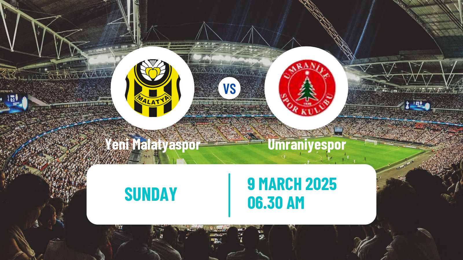 Soccer Turkish First League Yeni Malatyaspor - Umraniyespor