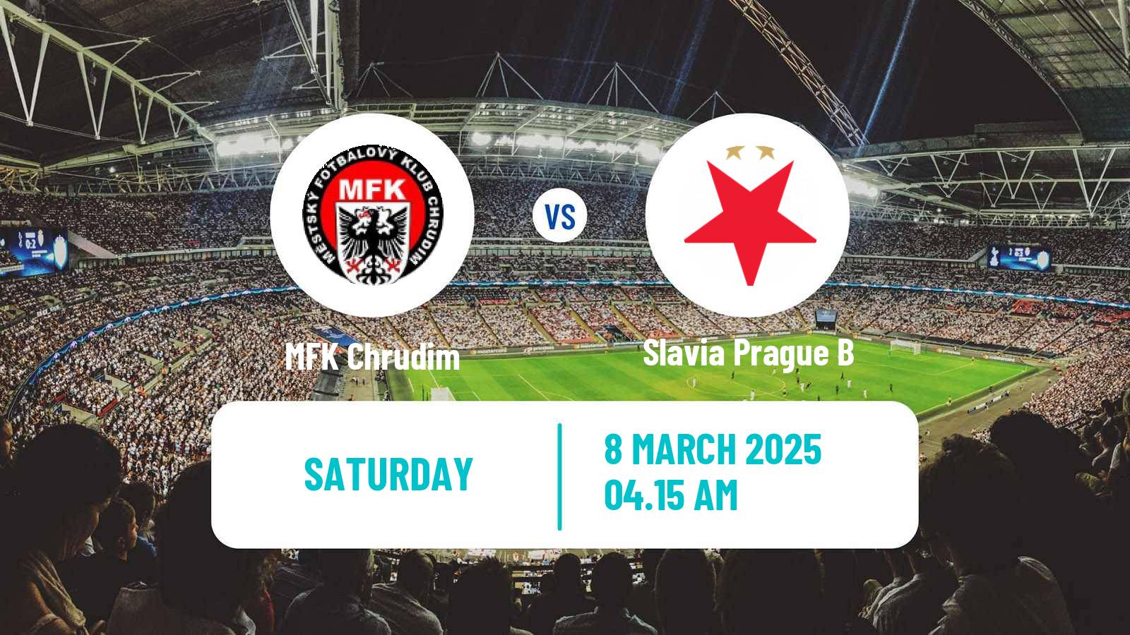 Soccer Czech Division 2 Chrudim - Slavia Prague B
