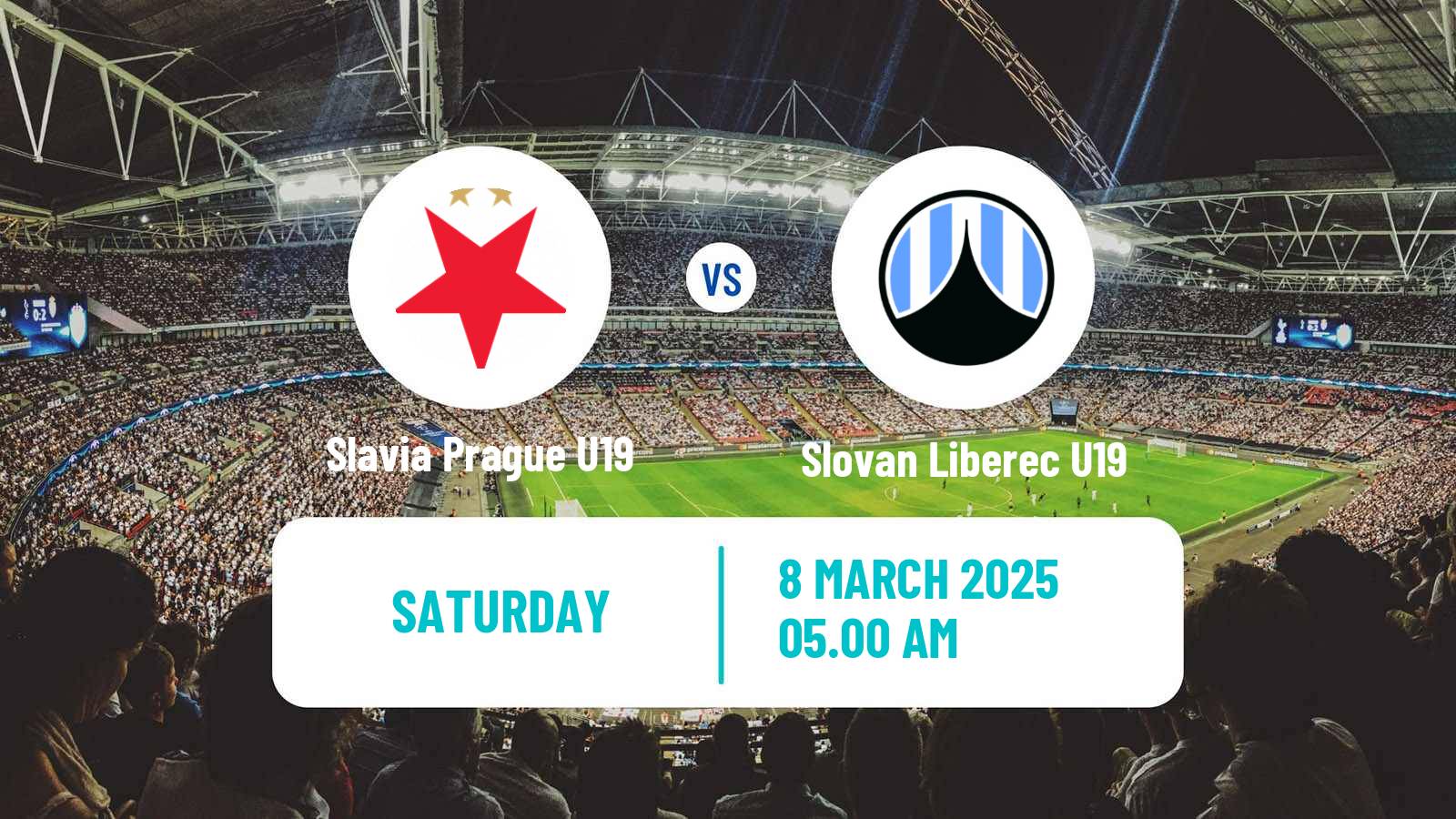 Soccer Czech U19 League Slavia Prague U19 - Slovan Liberec U19