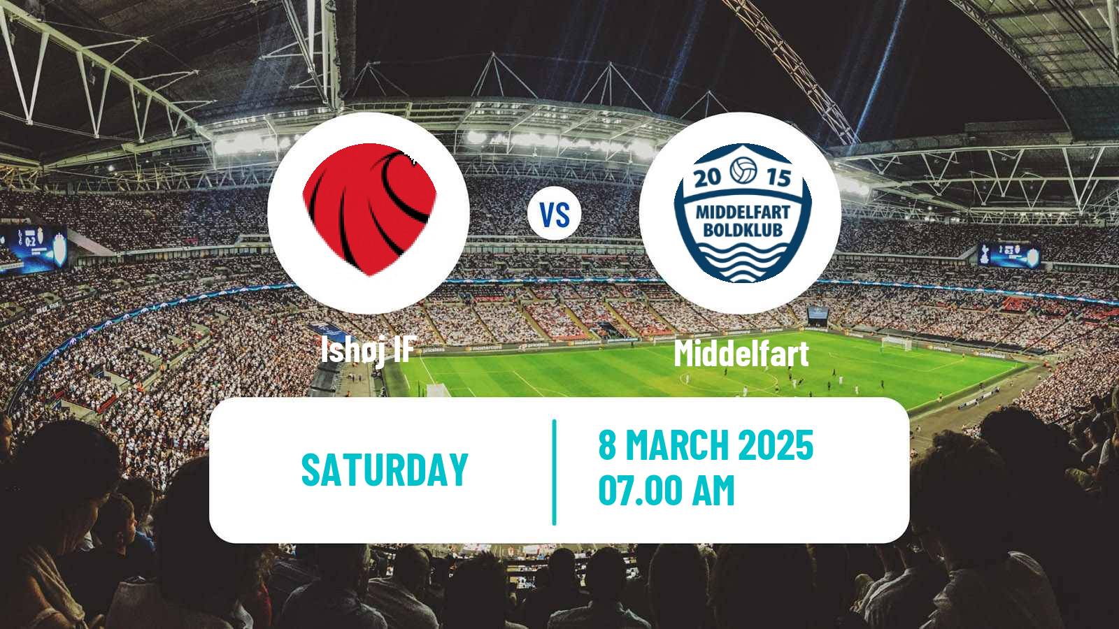 Soccer Danish 2 Division Ishøj IF - Middelfart