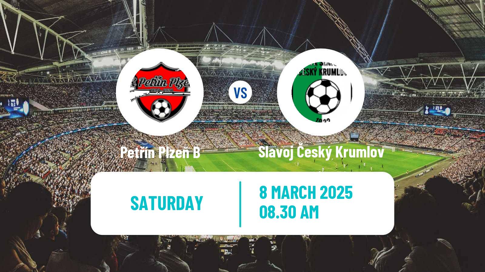 Soccer Czech Division A Petřín Plzeň B - Slavoj Český Krumlov