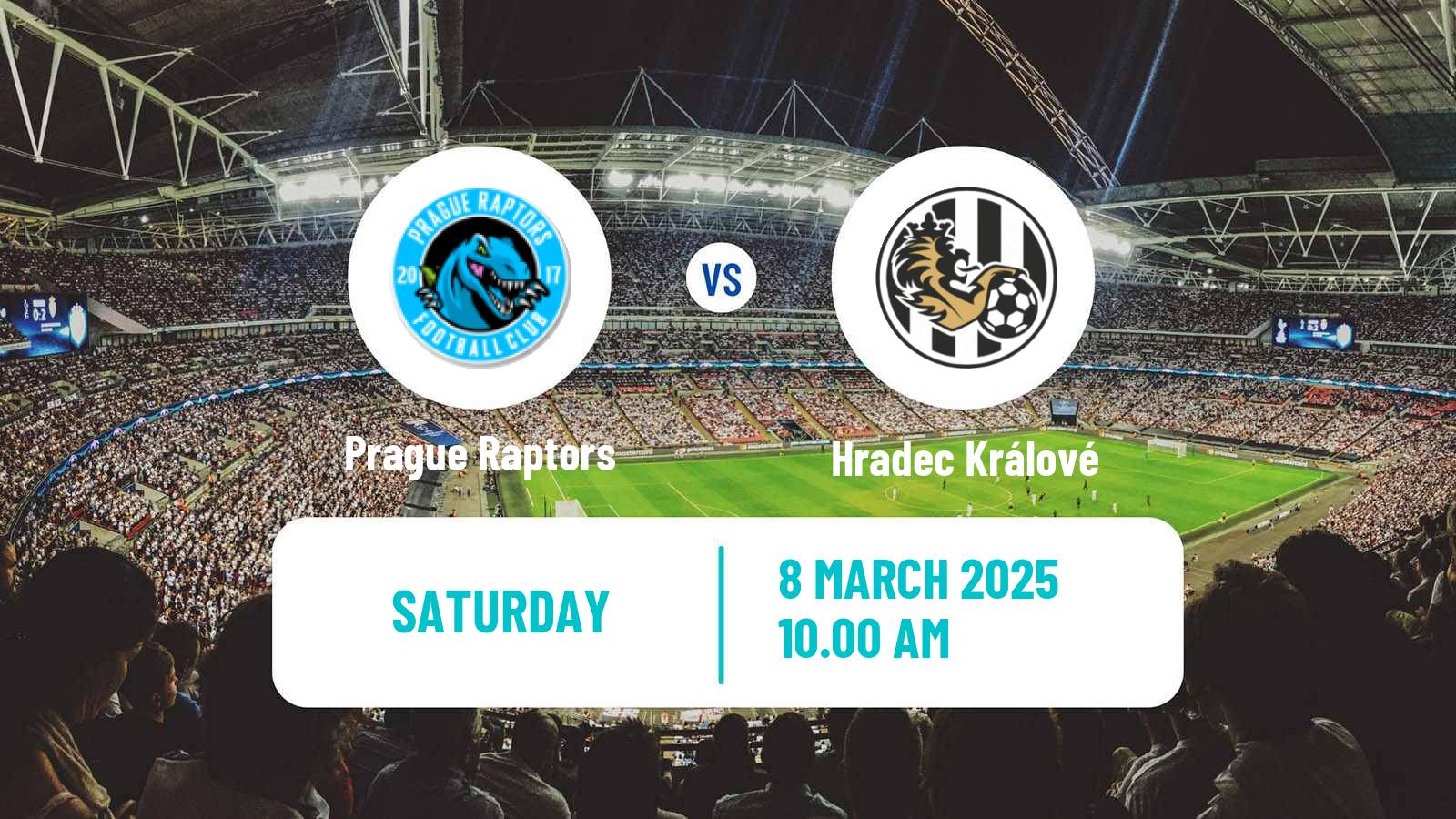 Soccer Czech 2 Liga Women Prague Raptors - Hradec Králové