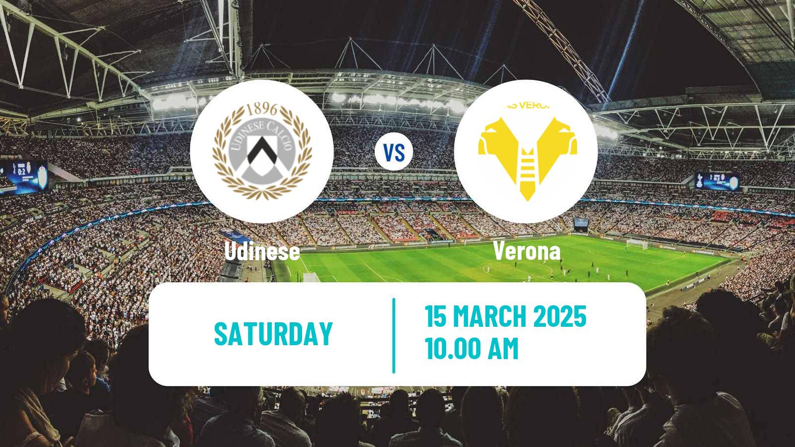 Soccer Italian Serie A Udinese - Verona