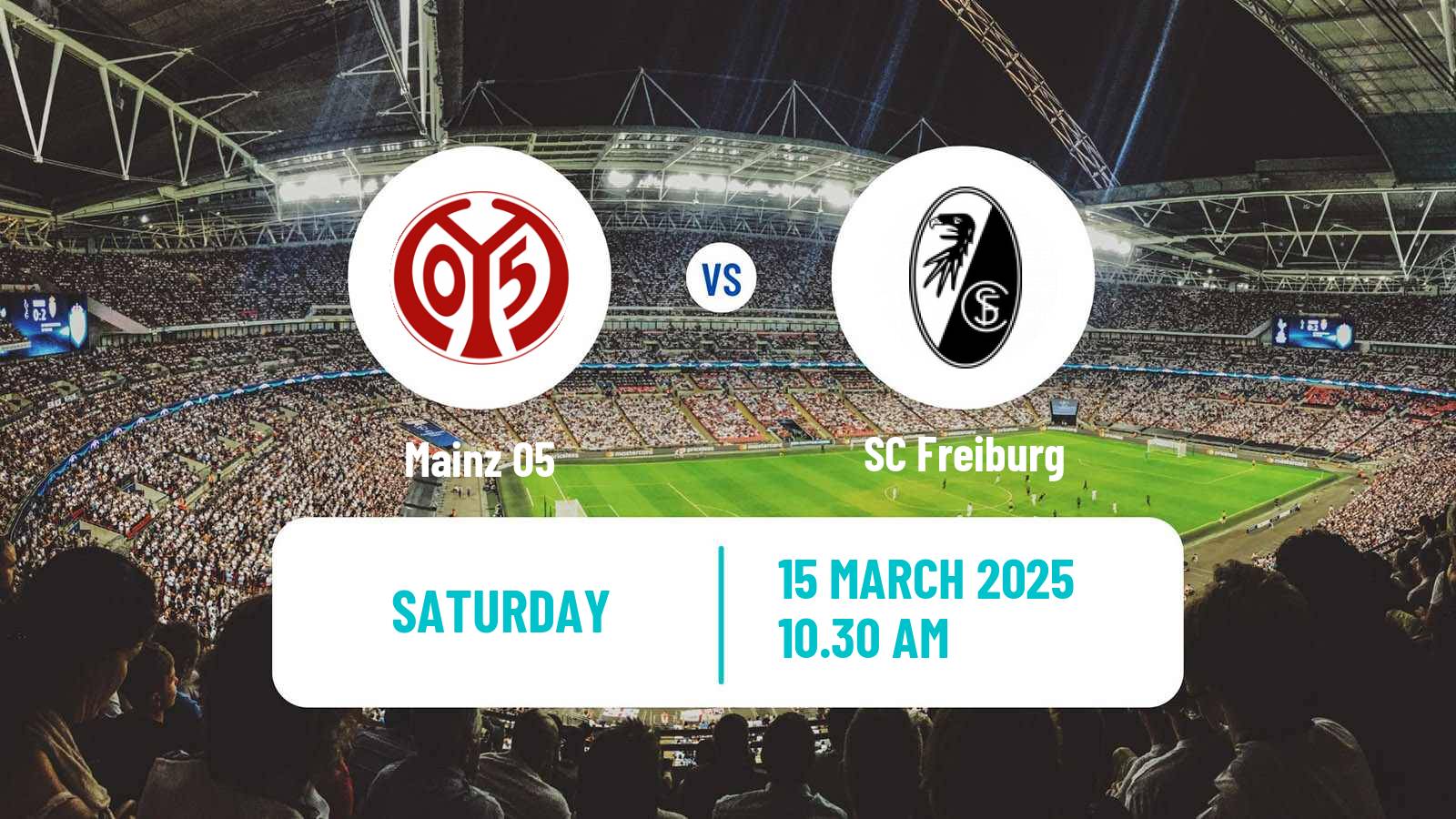 Soccer German Bundesliga Mainz - Freiburg