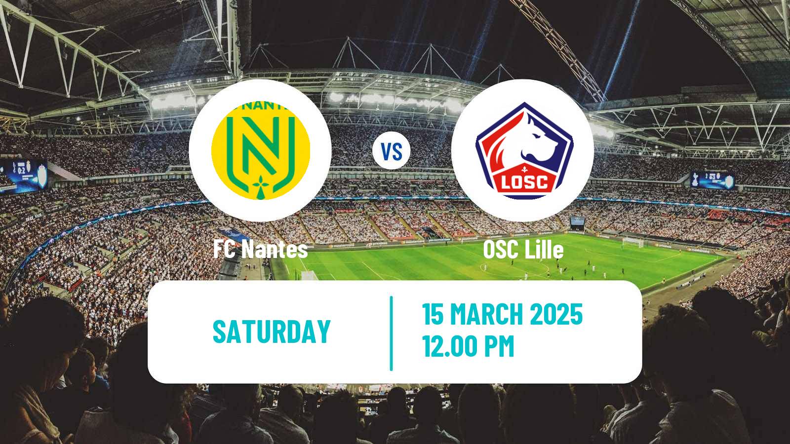 Soccer French Ligue 1 Nantes - Lille