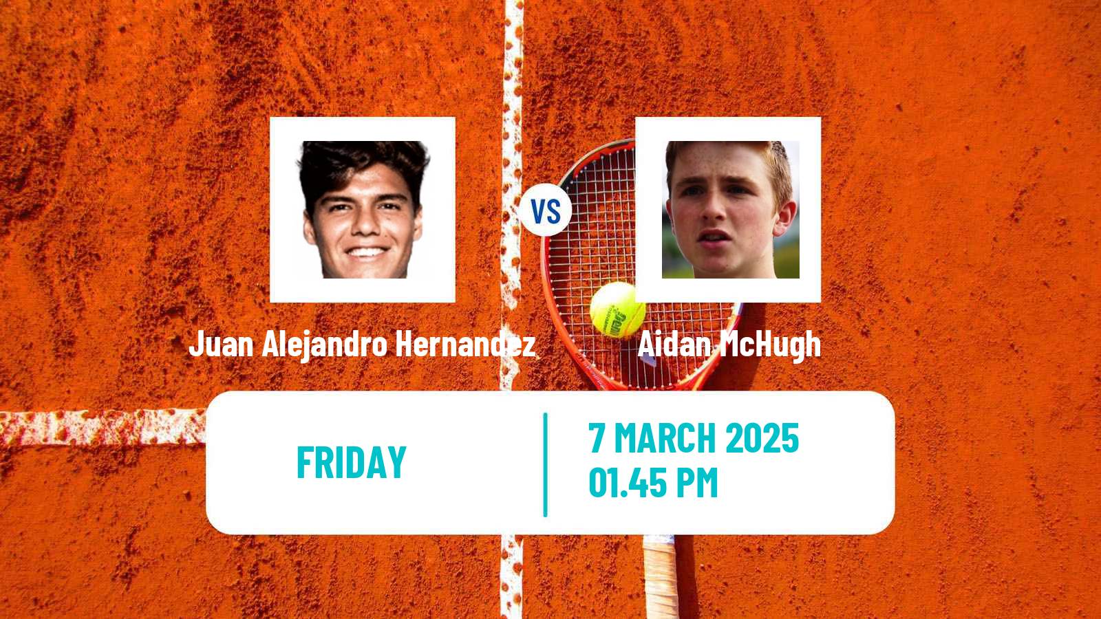 Tennis ITF M15 Huamantla 8 Men Juan Alejandro Hernandez - Aidan McHugh