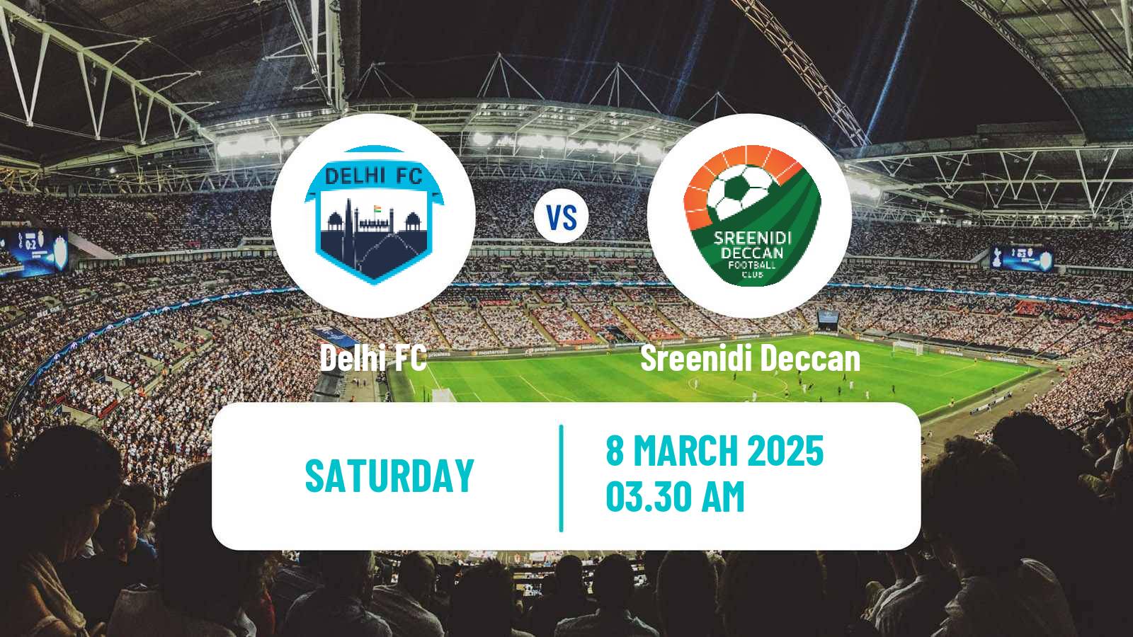 Soccer Indian I-League Delhi - Sreenidi Deccan
