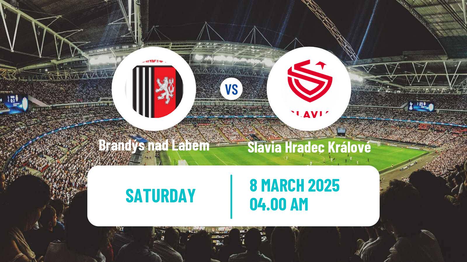 Soccer Czech Division C Brandýs nad Labem - Slavia Hradec Králové