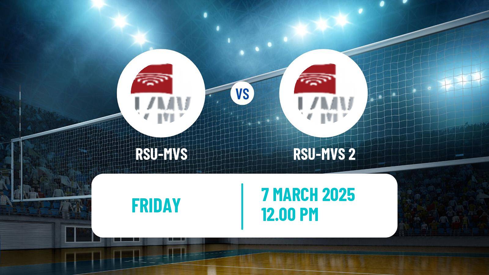 Volleyball Latvian Nacionala Liga Volleyball Women RSU-MVS - RSU-MVS 2