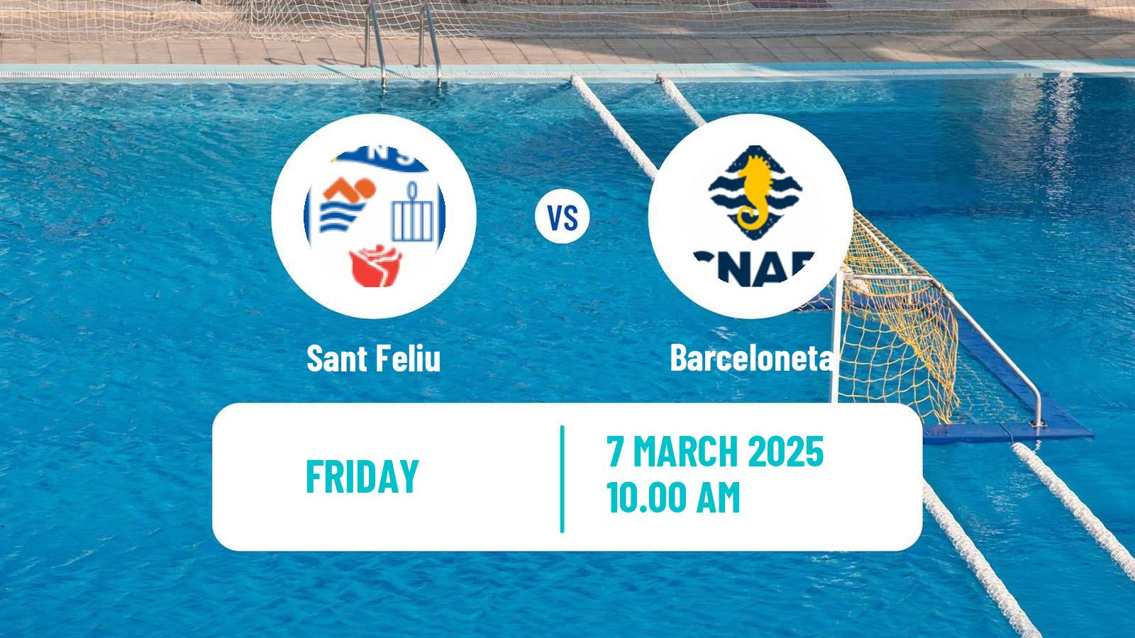Water polo Spanish Copa La Reina Water Polo Women Sant Feliu - Barceloneta