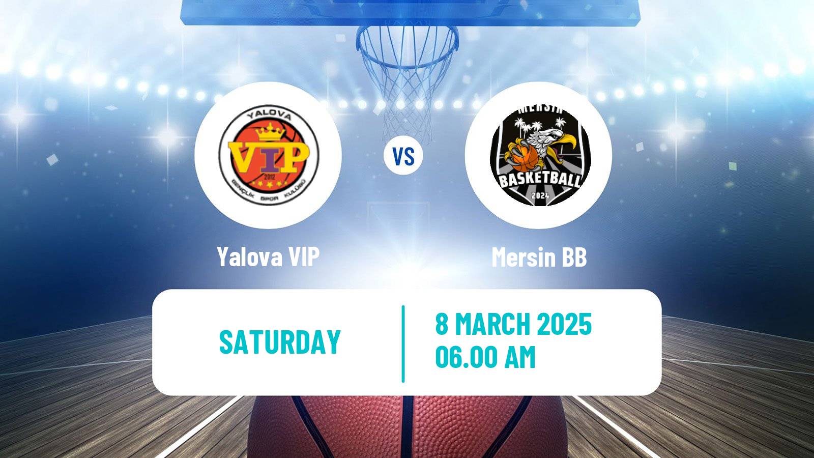 Basketball Turkish TKBL Women Yalova VIP - Mersin BB