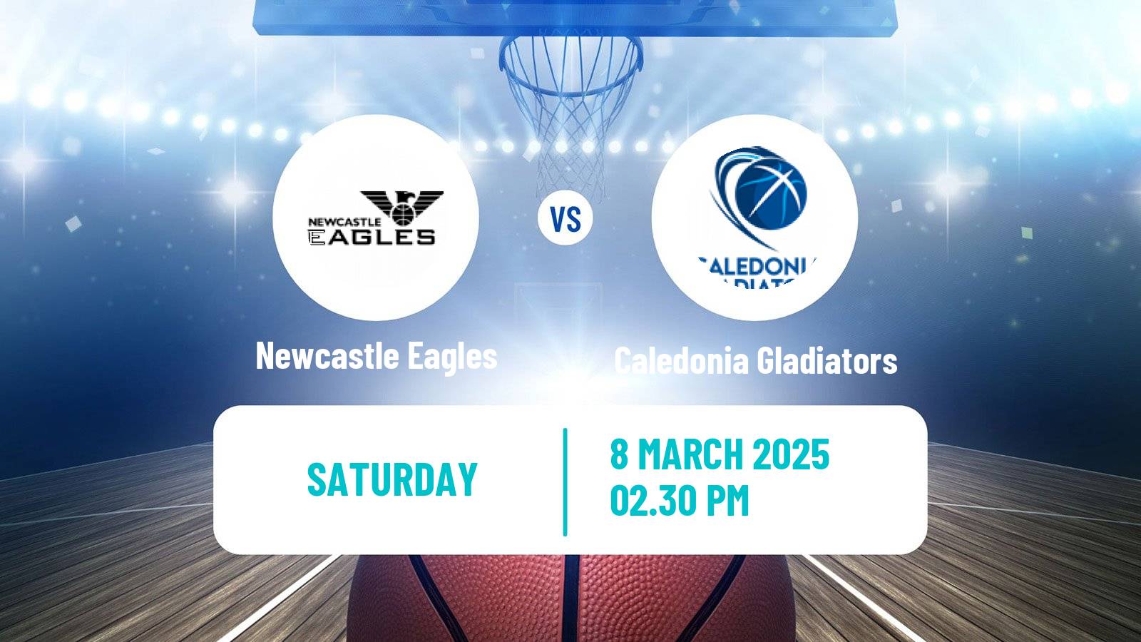 Basketball British WBBL Newcastle Eagles - Caledonia Gladiators