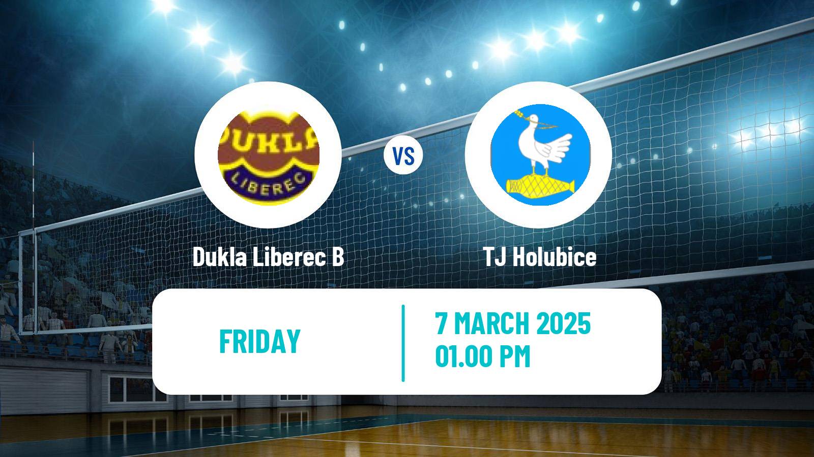 Volleyball Czech 1 Liga Volleyball Dukla Liberec B - Holubice