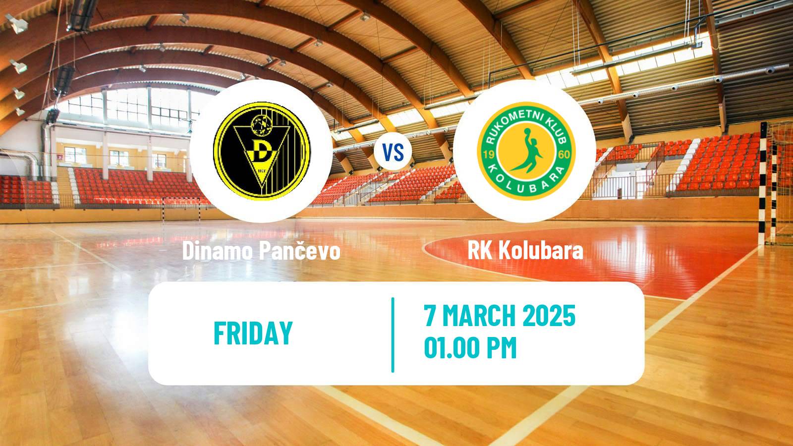 Handball Serbian Superliga Handball Dinamo Pančevo - Kolubara