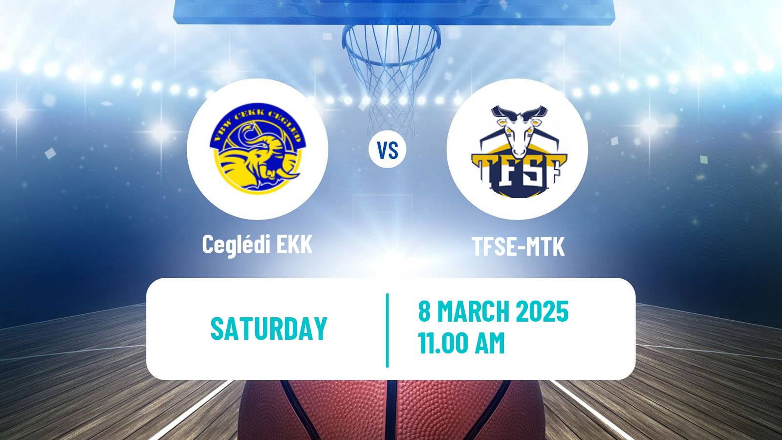 Basketball Hungarian NB I Basketball Women Ceglédi EKK - TFSE-MTK
