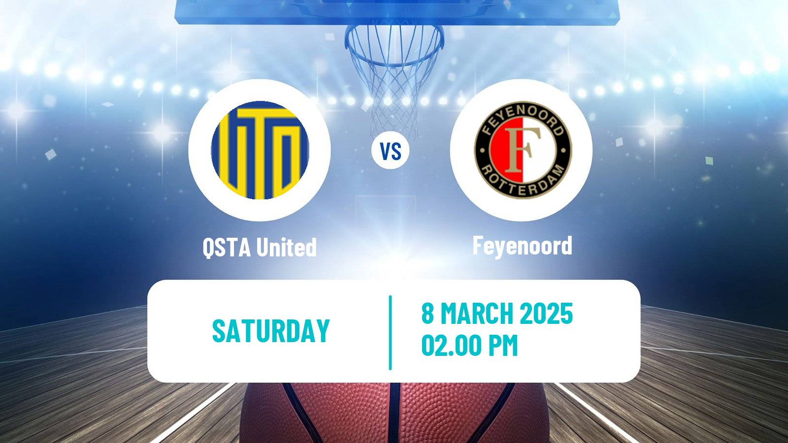 Basketball BNXT League QSTA United - Feyenoord