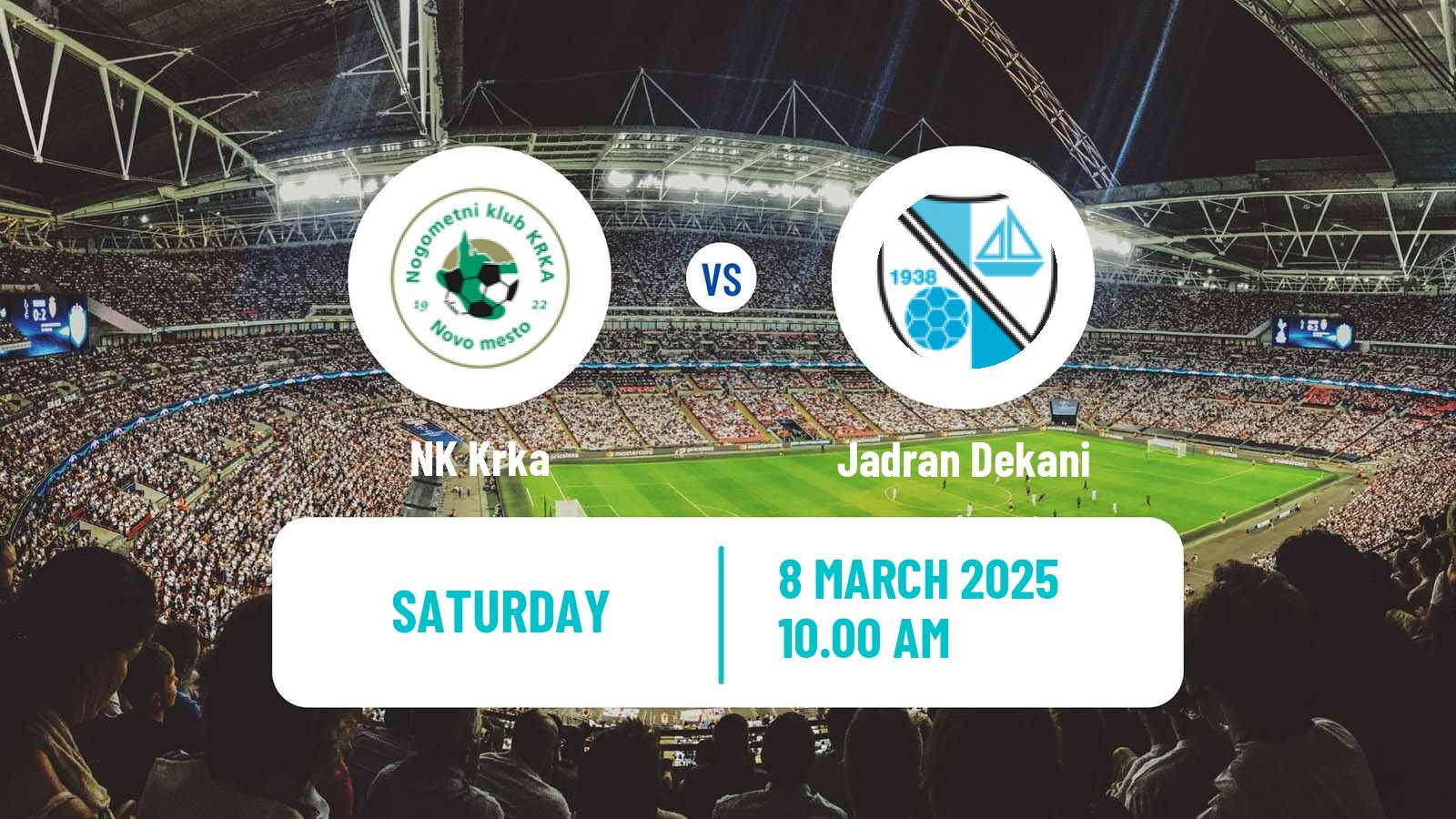 Soccer Slovenian 2 SNL Krka - Jadran Dekani