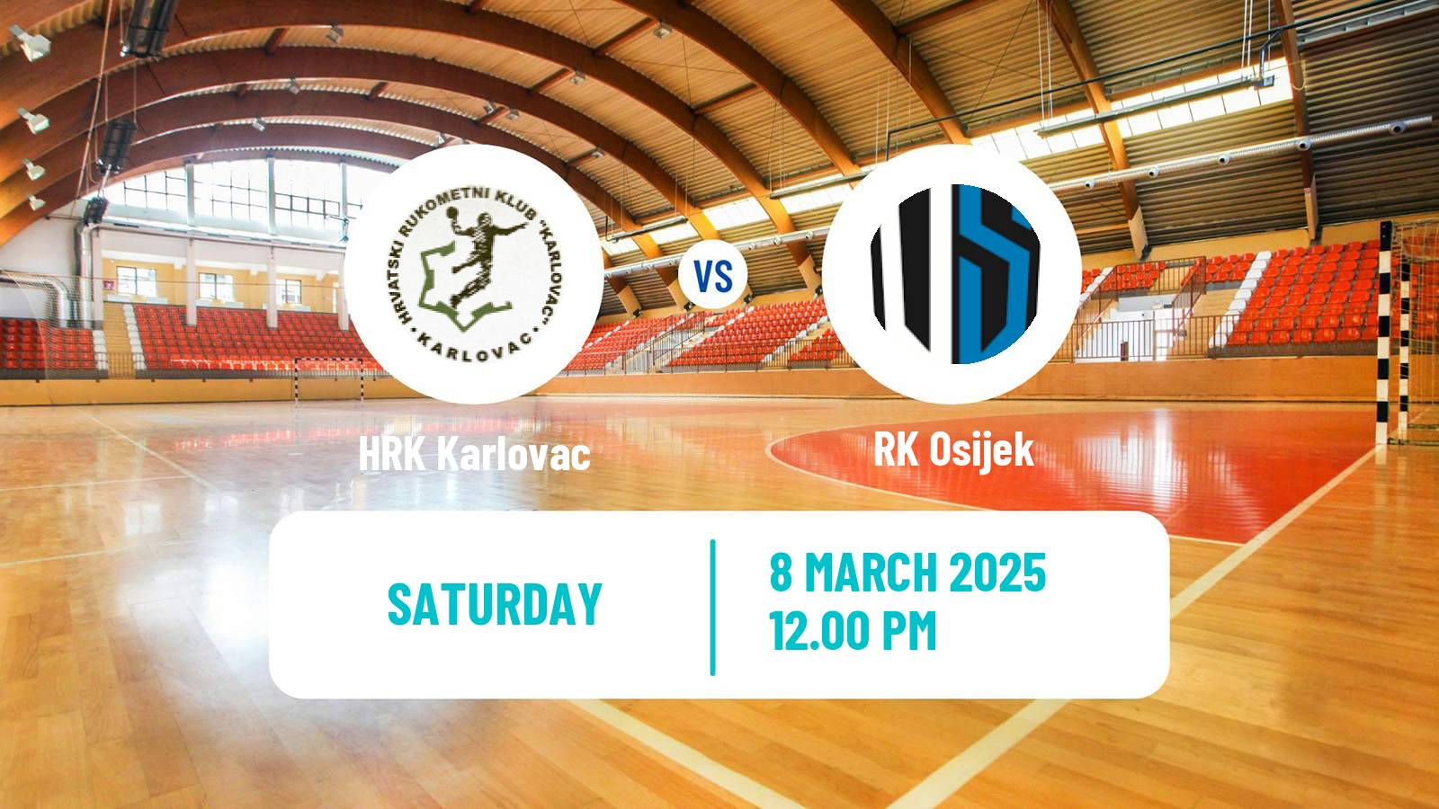 Handball Croatian Premijer Liga Handball HRK Karlovac - Osijek