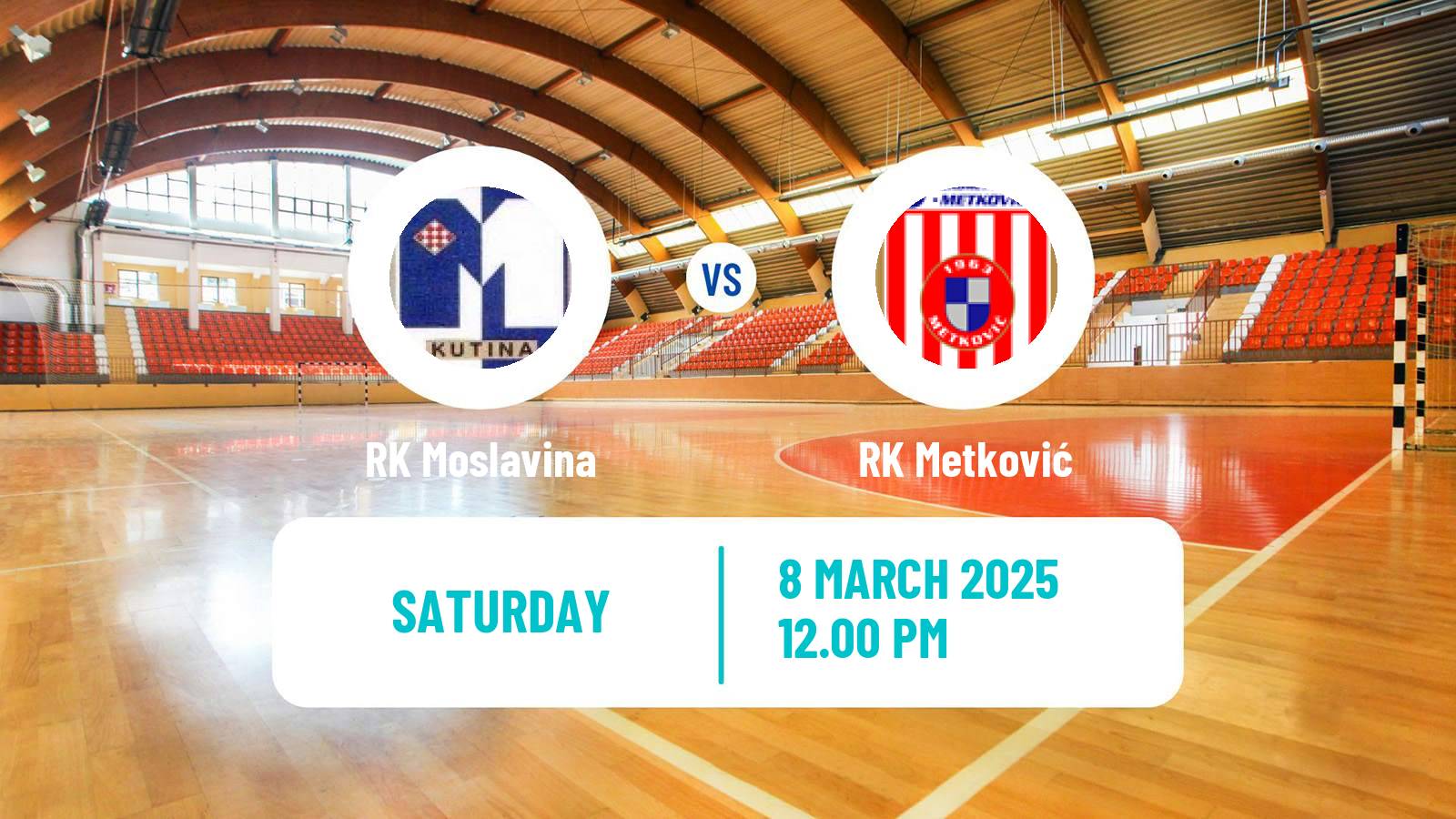 Handball Croatian Premijer Liga Handball Moslavina - Metković