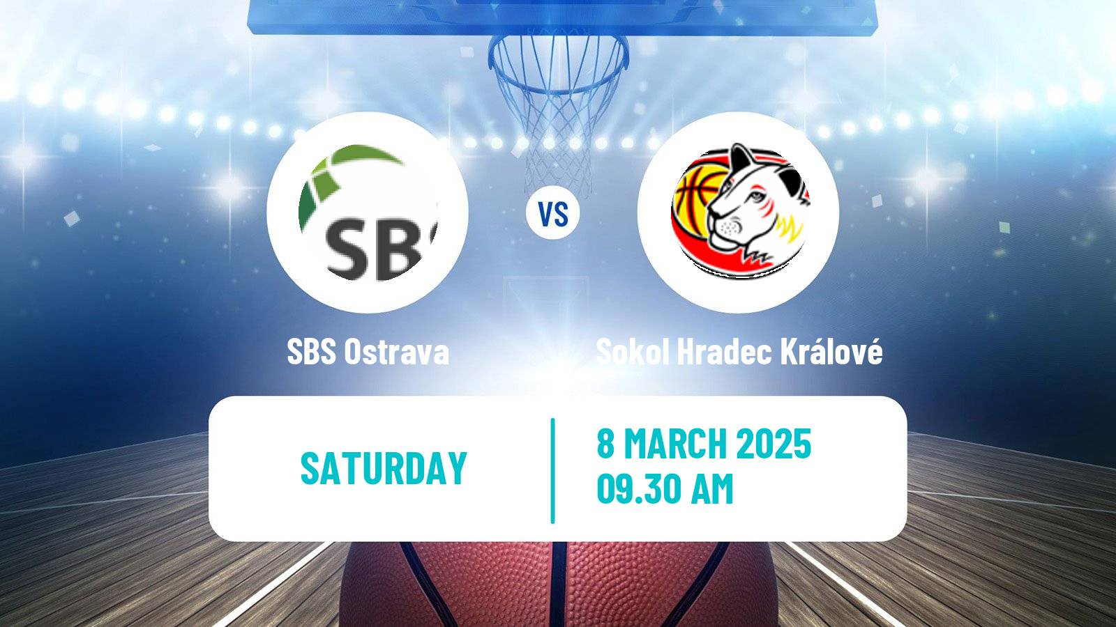 Basketball CEWL Women Ostrava - Sokol Hradec Králové