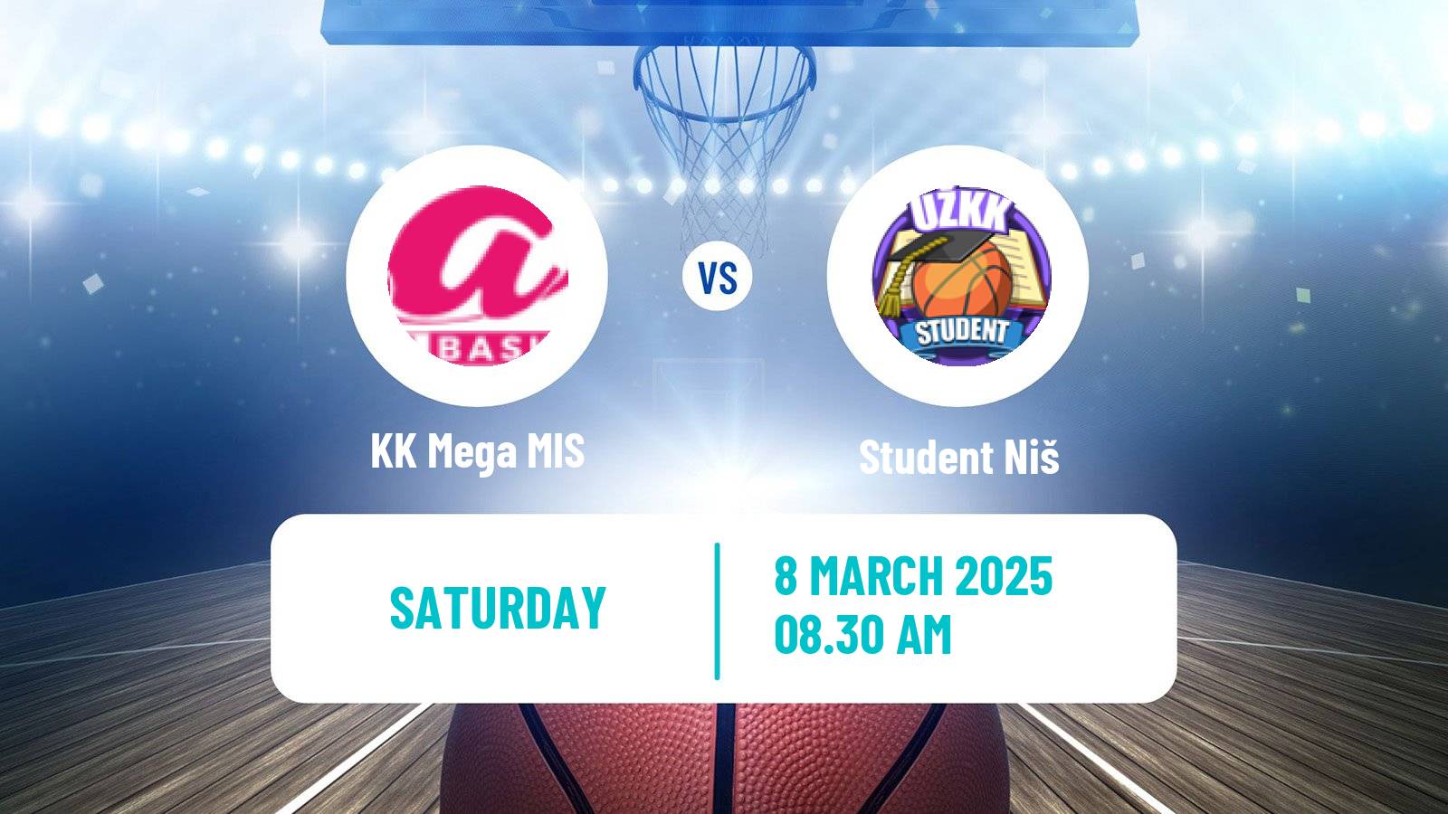 Basketball Serbian 1 ZLS Basketball Women Mega MIS - Student Niš