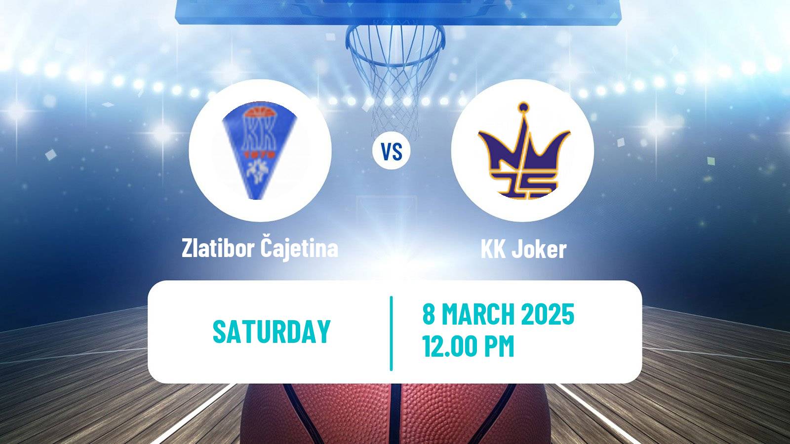 Basketball Serbian First League Basketball Zlatibor Čajetina - Joker