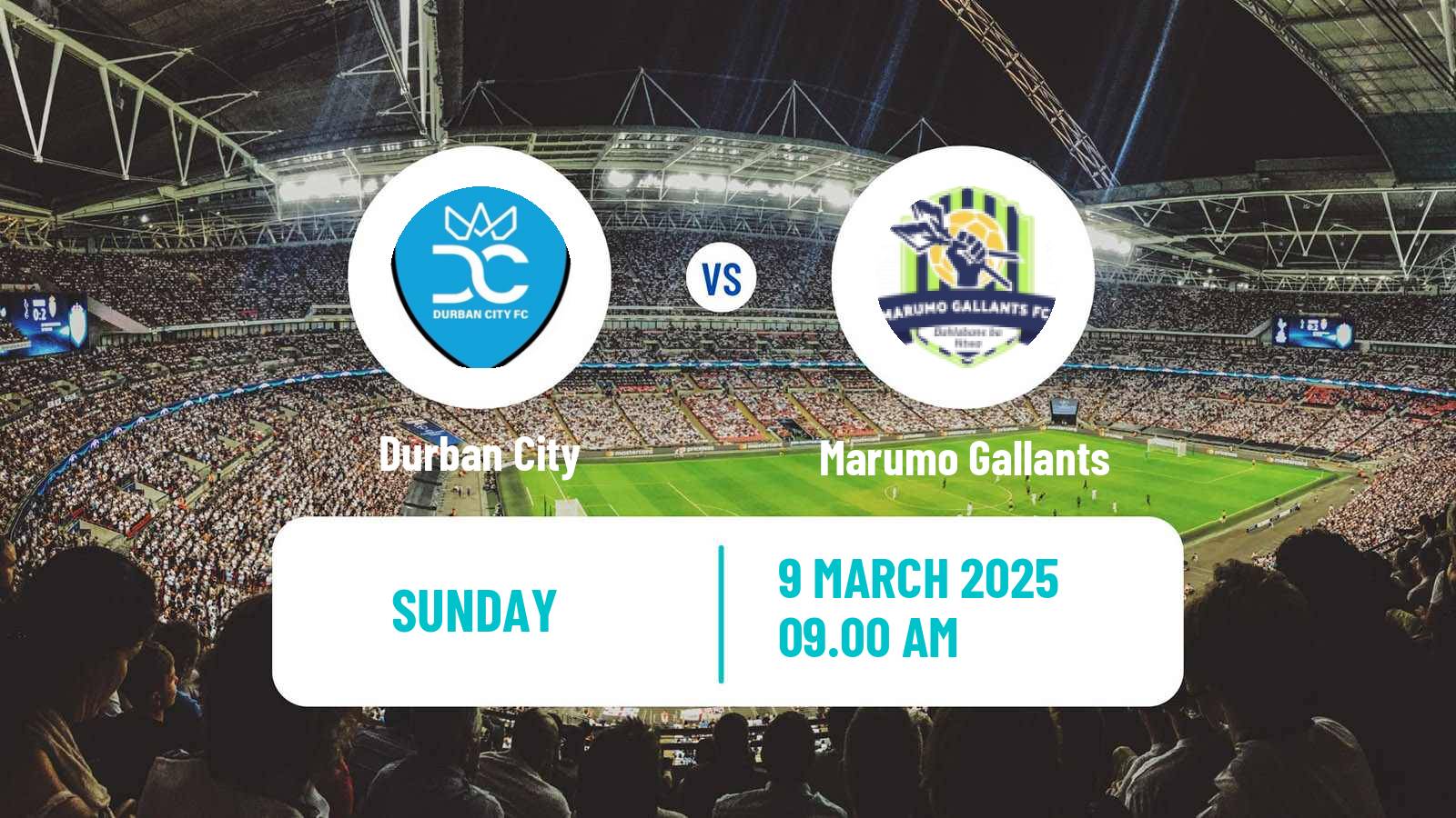 Soccer South African Nedbank Cup Durban City - Marumo Gallants