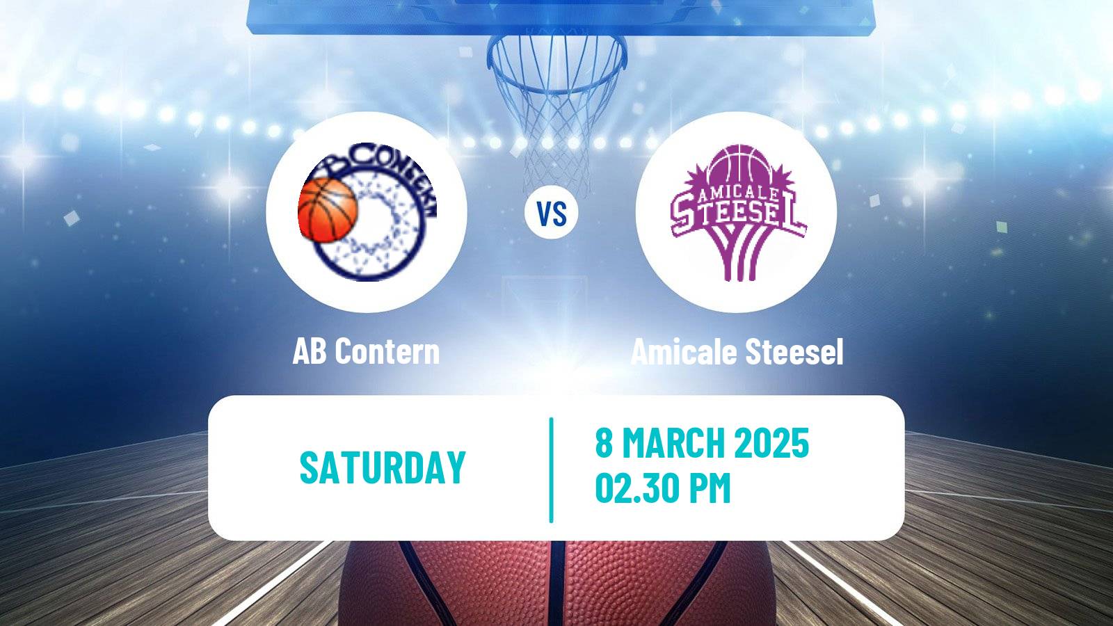 Basketball Luxembourg LBBL Basketball Contern - Amicale Steesel