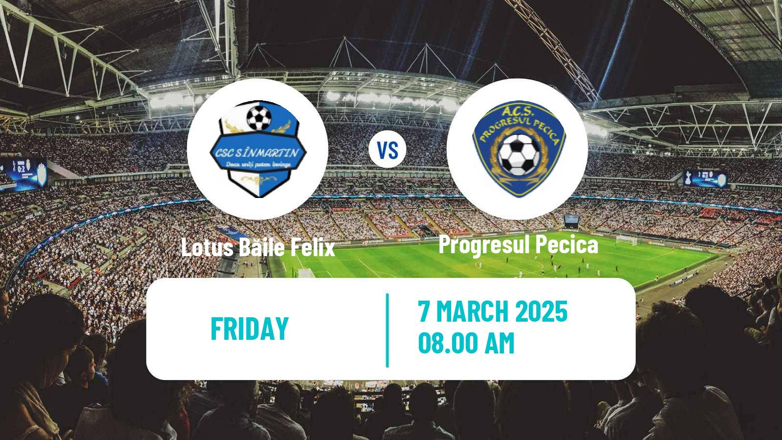 Soccer Romanian Liga 3 - Seria 9 Lotus Băile Felix - Progresul Pecica