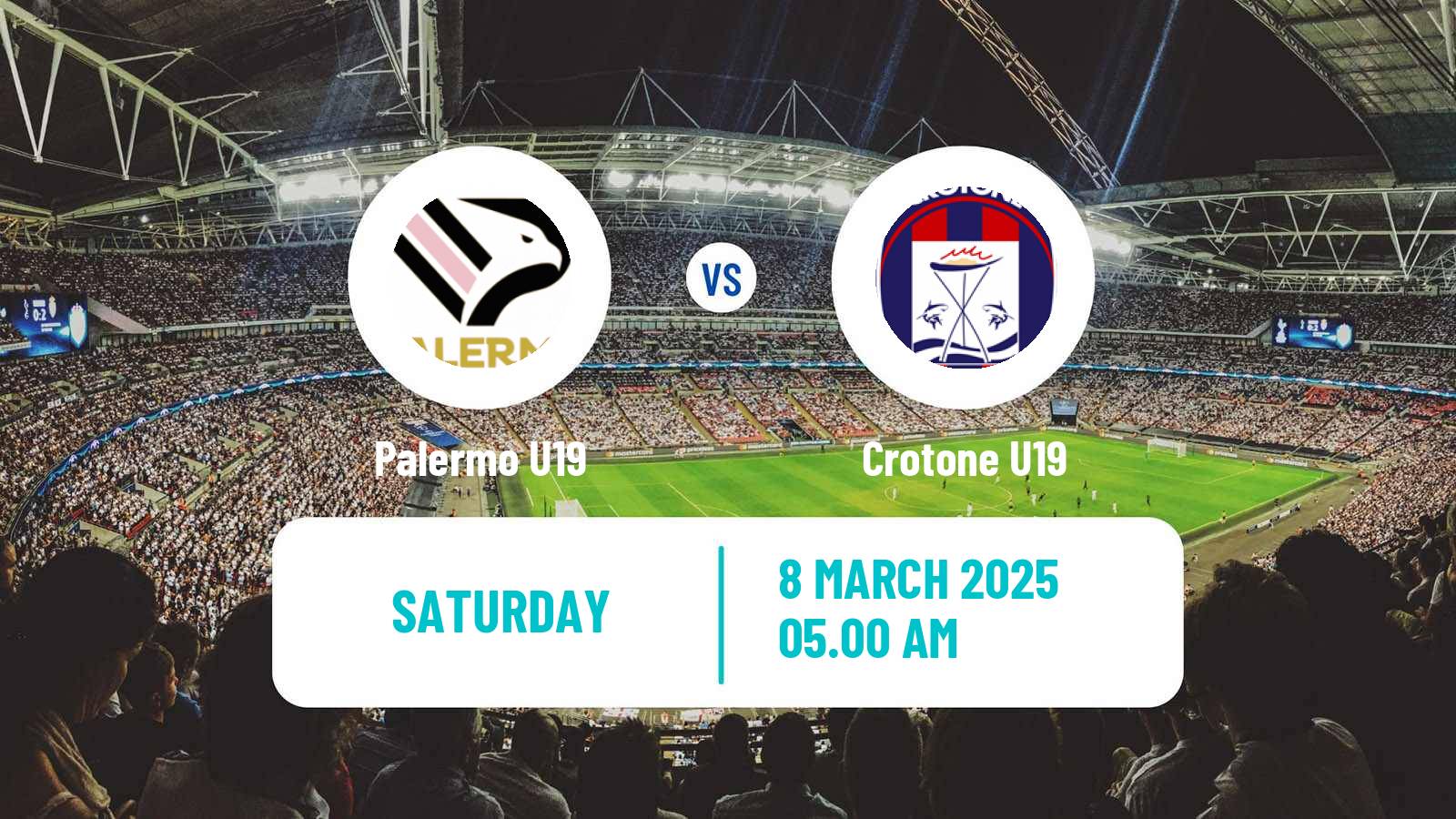 Football Italian Primavera 2 Palermo U19 - Crotone U19