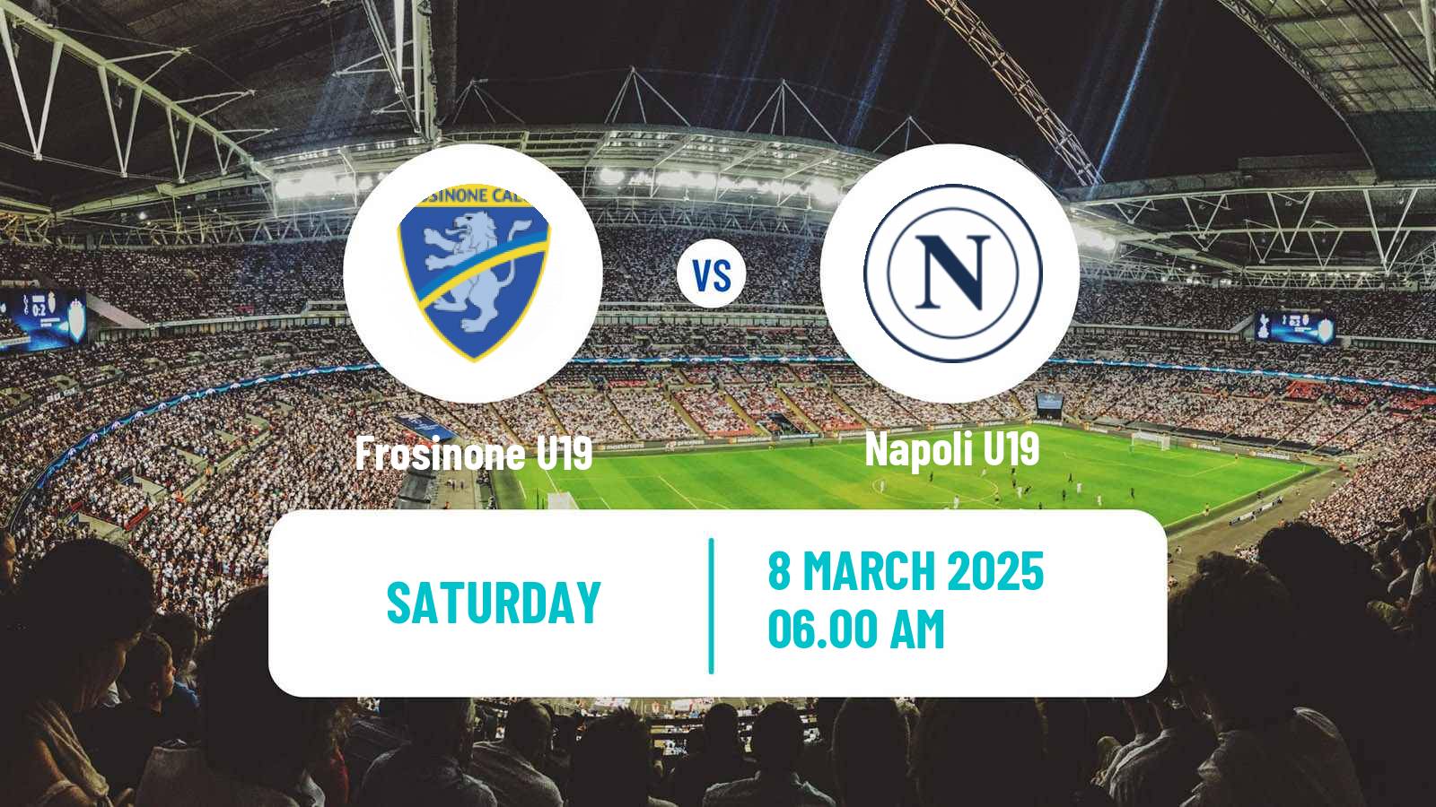 Soccer Italian Primavera 2 Frosinone U19 - Napoli U19