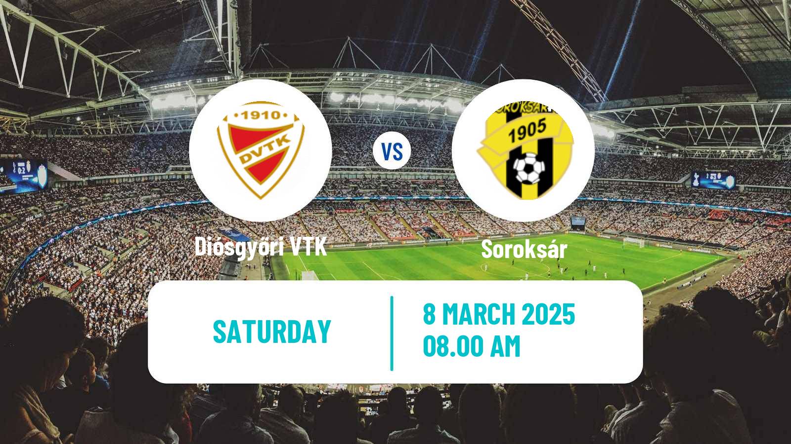 Soccer Hungarian NB I Women Diósgyőri VTK - Soroksár