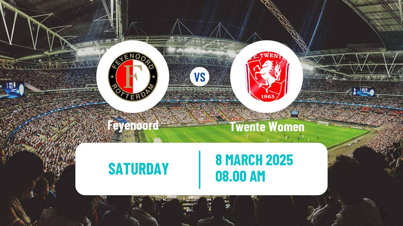 Soccer Dutch Eredivisie Women Feyenoord - Twente