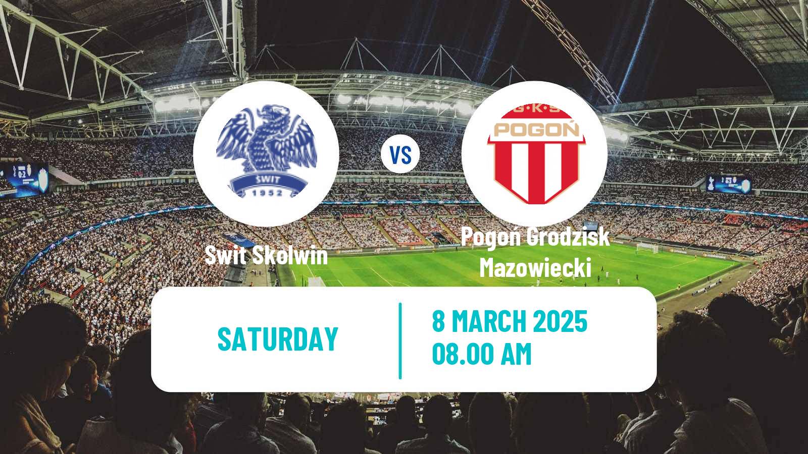 Soccer Polish Division 2 Swit Skolwin - Pogoń Grodzisk Mazowiecki