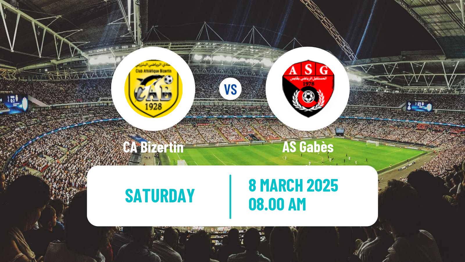 Soccer Tunisian Ligue Professionnelle 1 Bizertin - Gabès