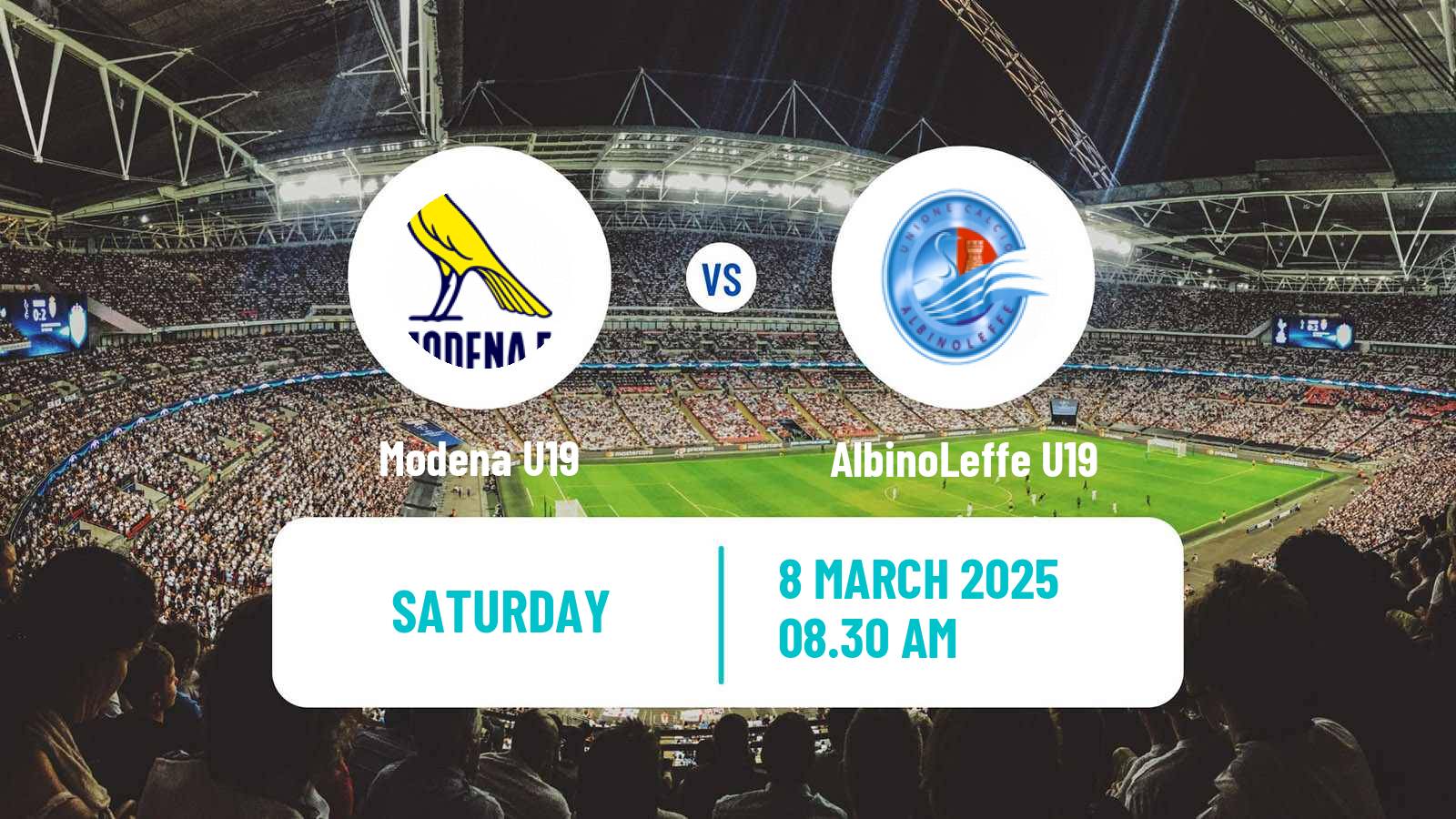 Soccer Italian Primavera 2 Modena U19 - AlbinoLeffe U19